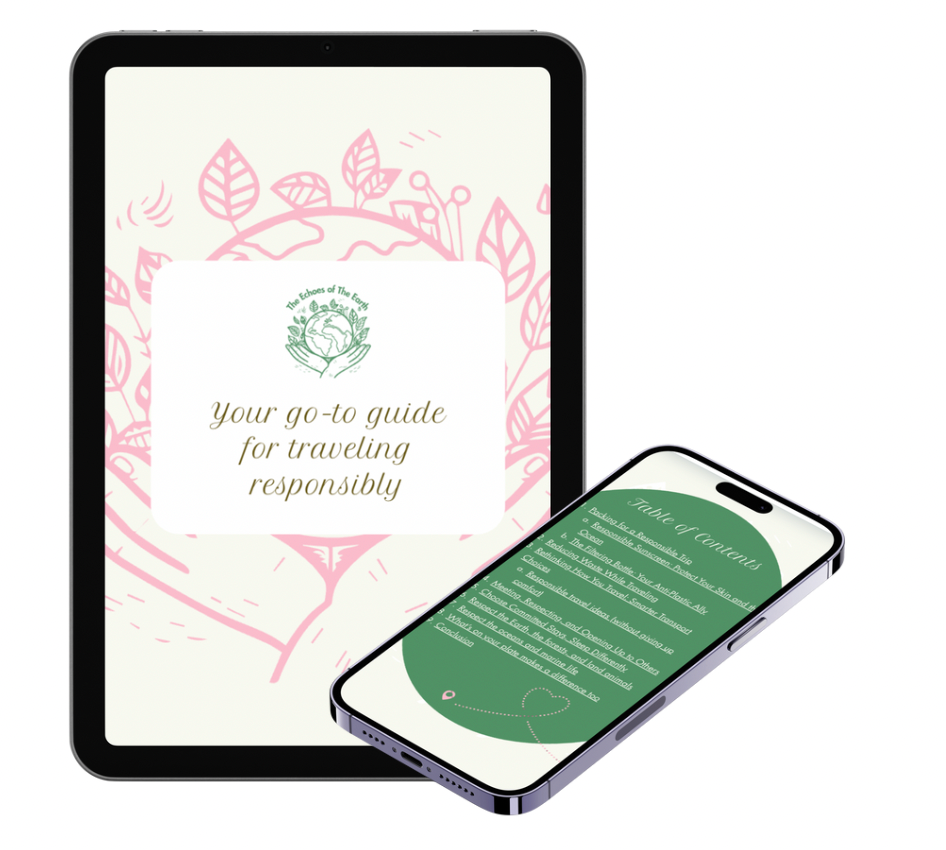 Ton guide pratique GRATUIT pour un voyage responsable (EN)